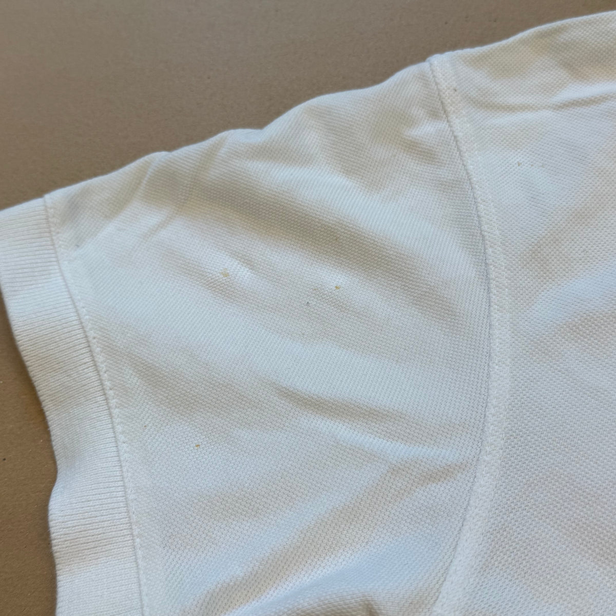 La Martina Porsche Polo in White – Close-up 4