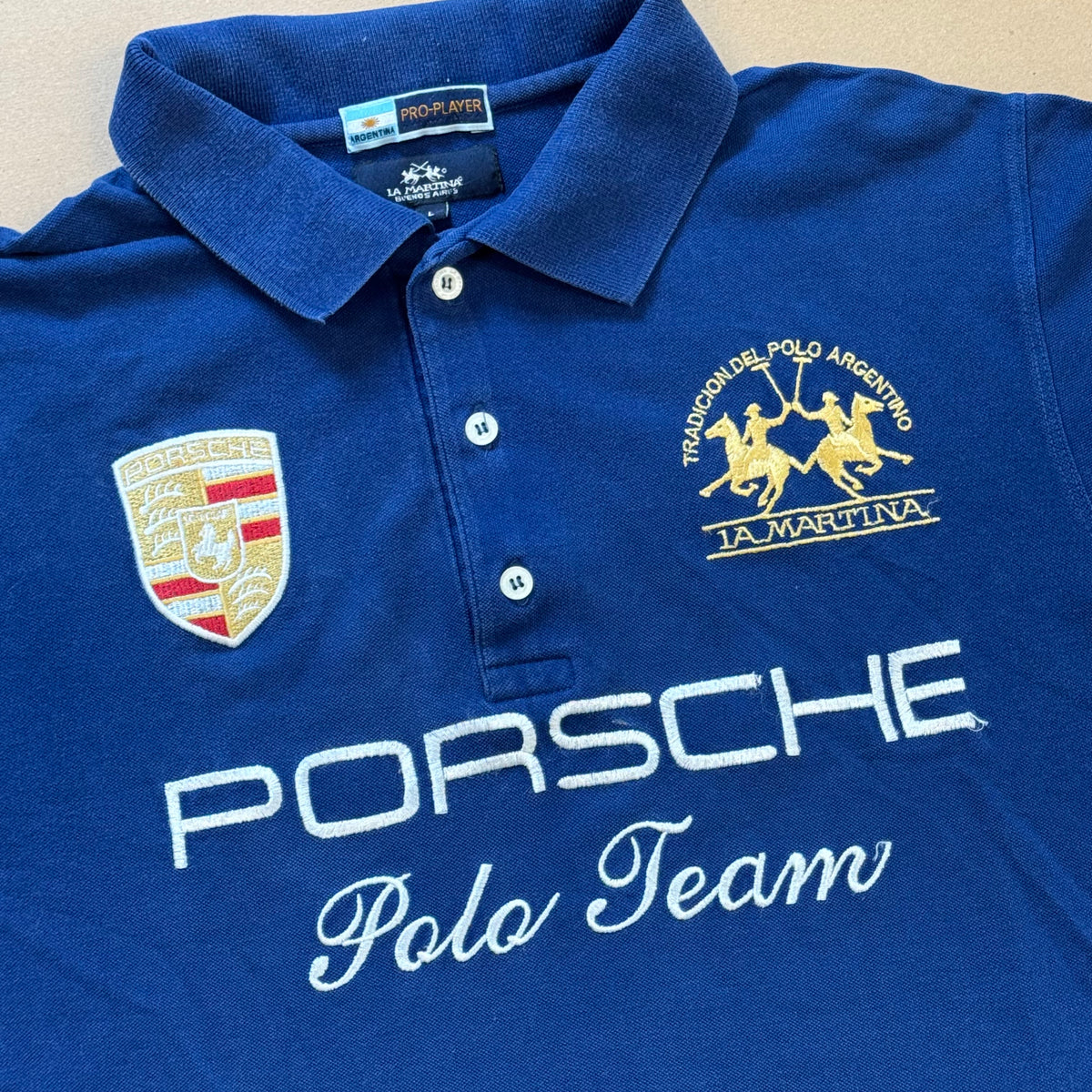 La Martina Porsche poloshirt – Close-up 2