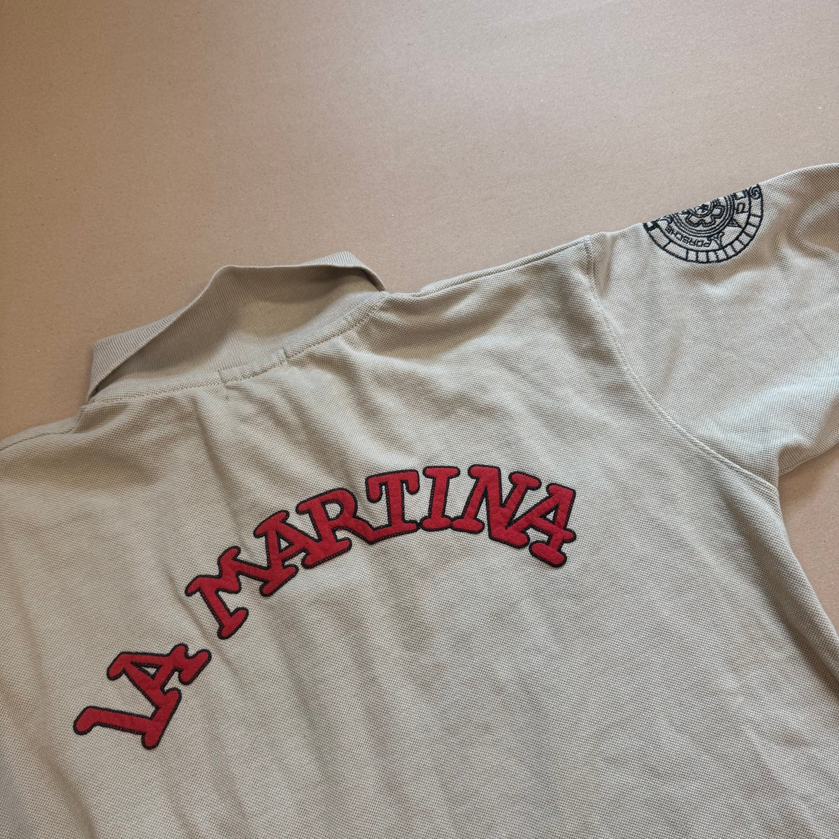 La Martina Porsche streetwear longsleeve polo – Close-up 4