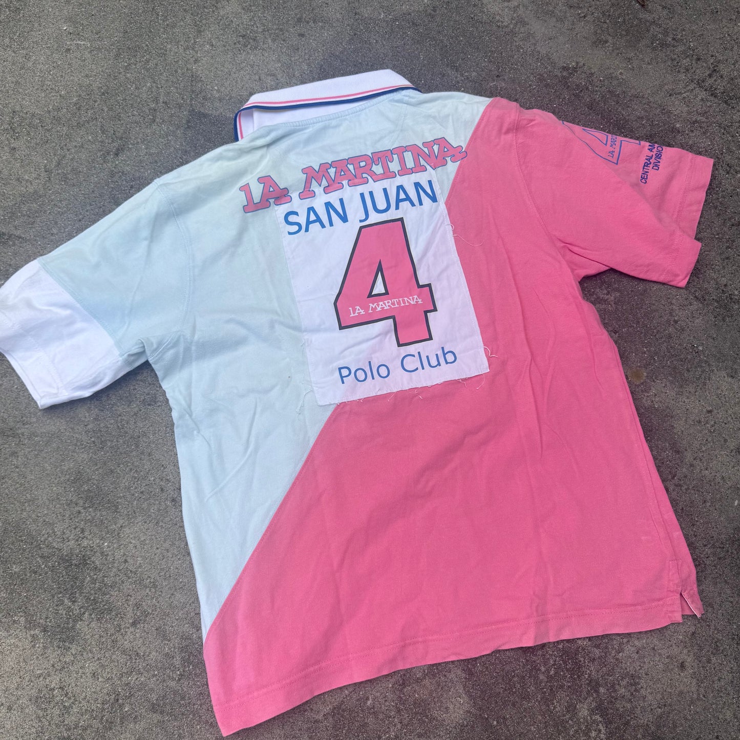 La Martina Puerto Rico vintage poloshirt – Close-up 3