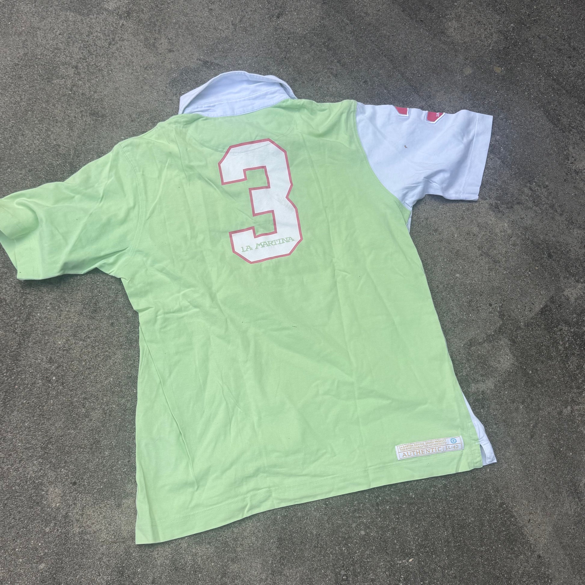 La Martina Replica Flamingo Careyes polo – Close-up 2
