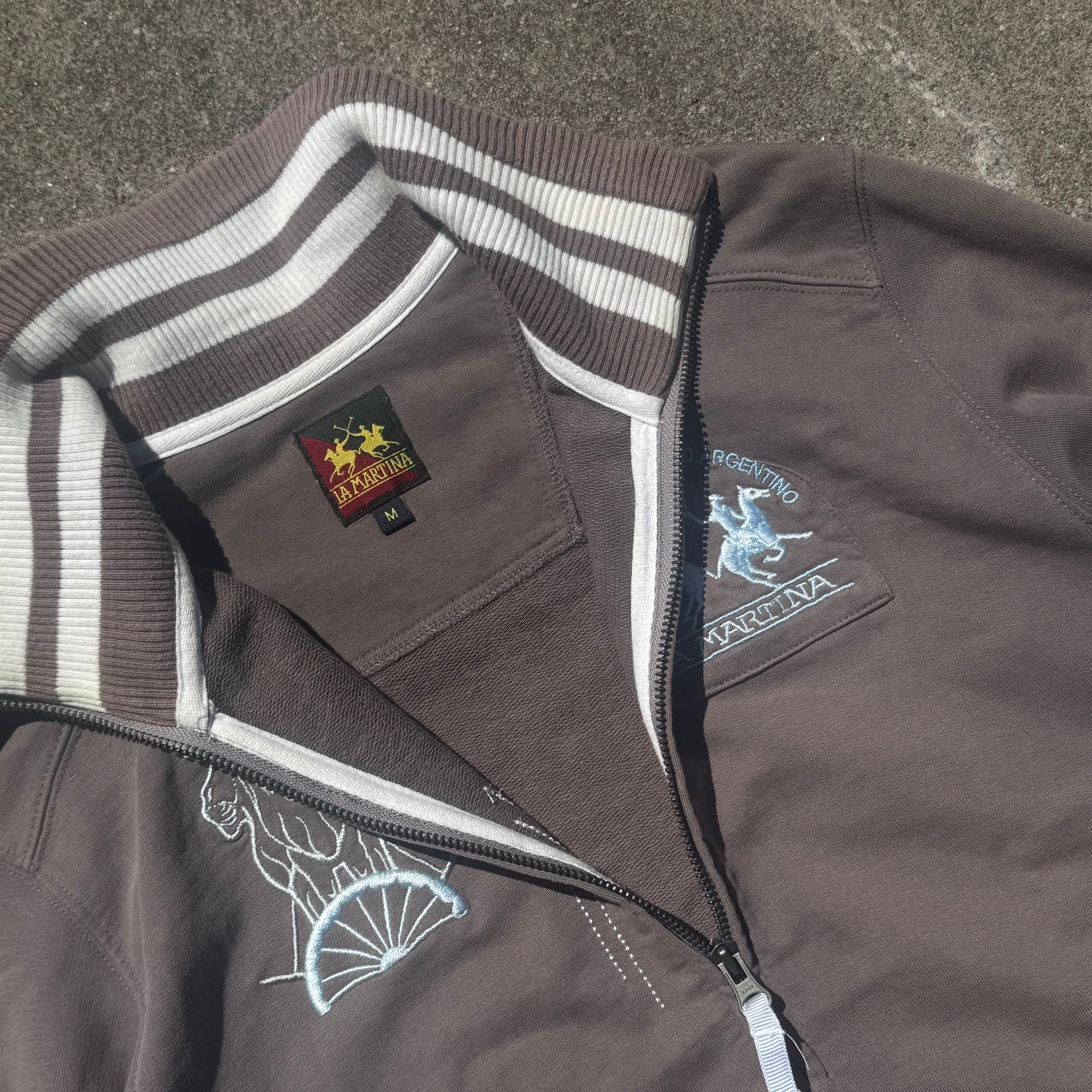 La Martina Serie Historica vintage zip-up – Close-up 2