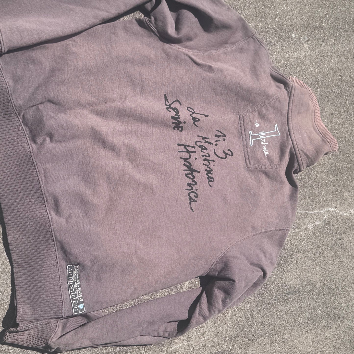 La Martina Serie Historica vintage zip-up – Close-up 3