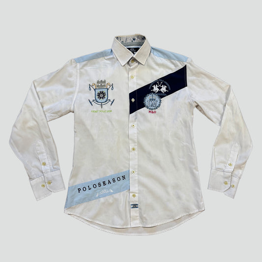 La Martina shirt white
