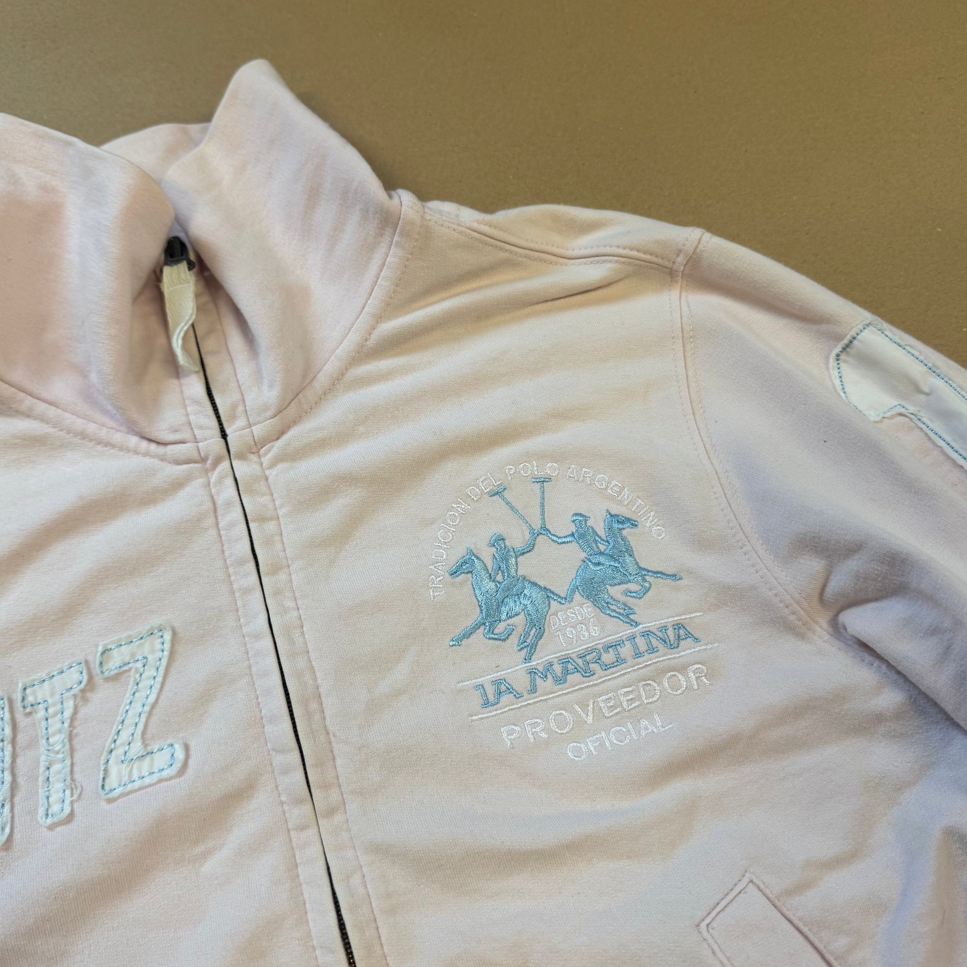 La Martina St. Moritz swiss vintage zip-up – Close-up 2