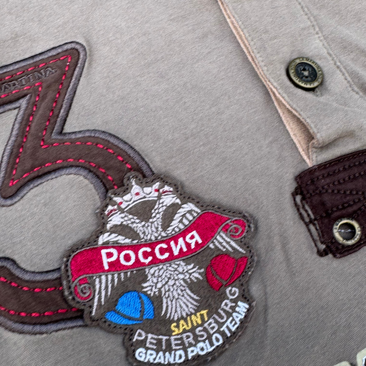 La Martina St. Petersburg 1975 vintage poloshirt – Close-up 2