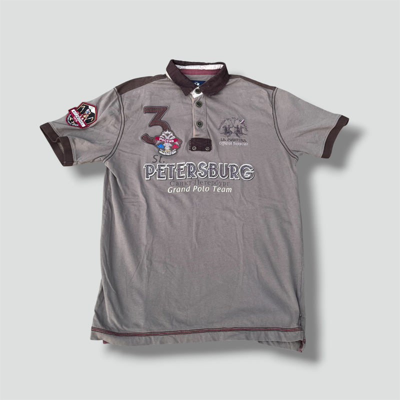 Sourced limited accessories and clothes La Martina St. Petersburg 1975 vintage poloshirt – Secondhand Streetwear