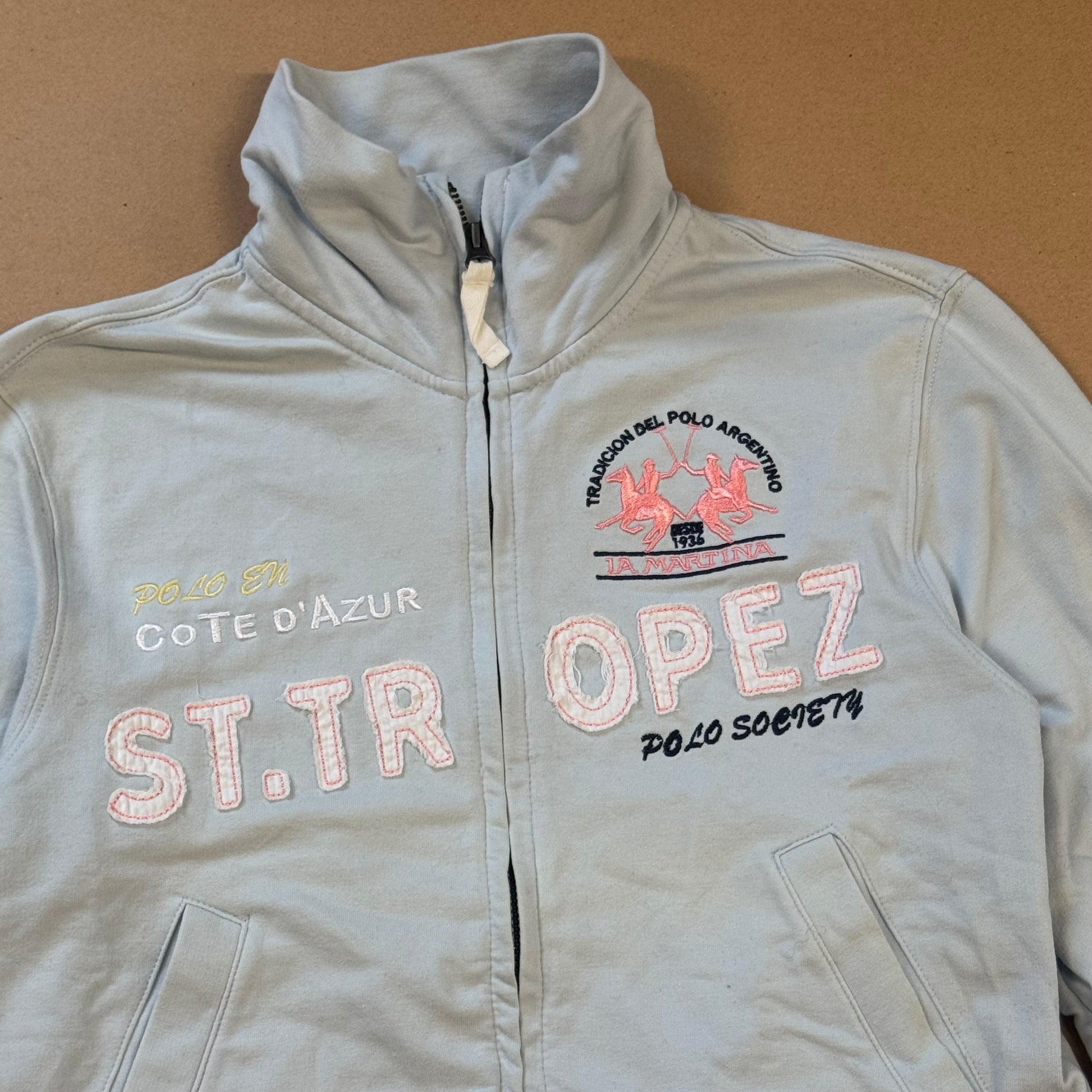 La Martina St. Tropez vintage zip-up – Close-up 1
