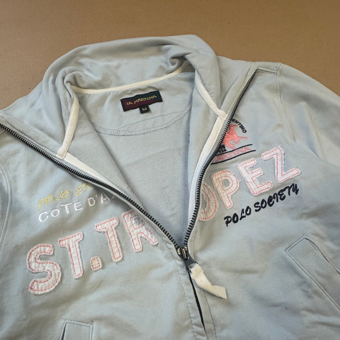 La Martina St. Tropez vintage zip-up – Close-up 2