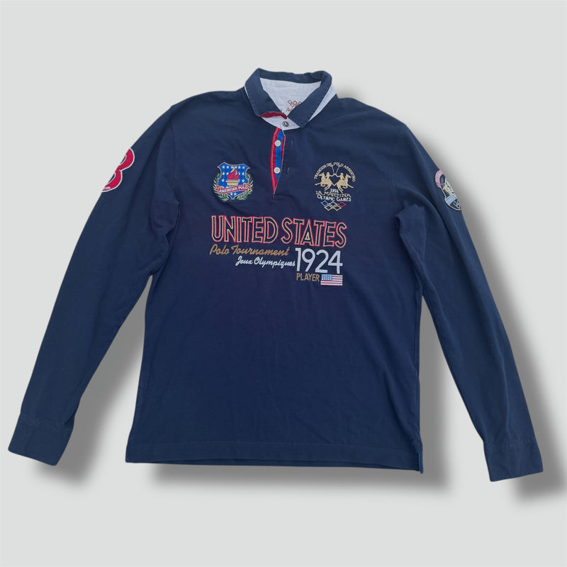 Sourced limited accessories and clothes La Martina United States Polo Tournament long-sleeve – Secondhand Streetwear