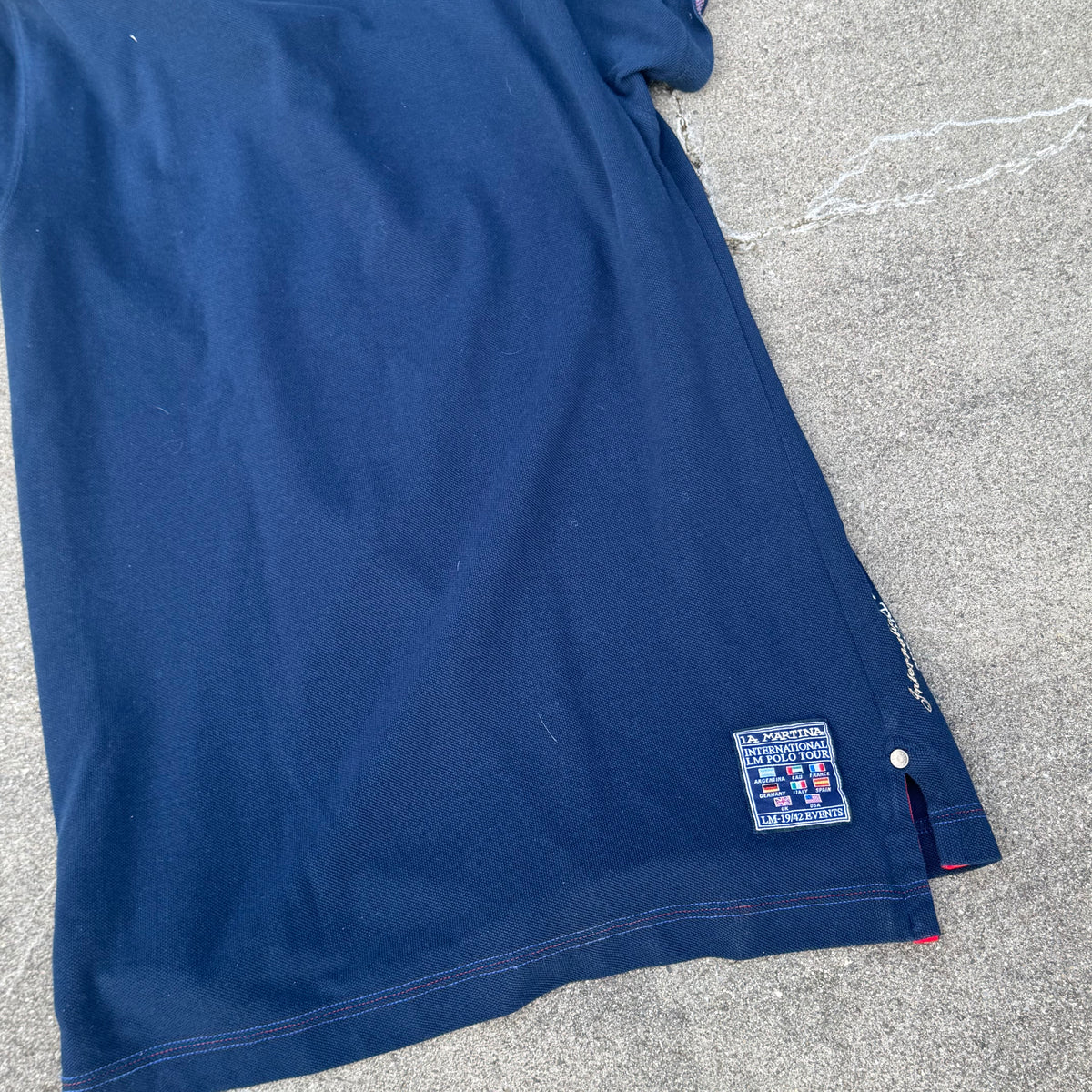 La Martina USA special events vintage poloshirt – Close-up 6