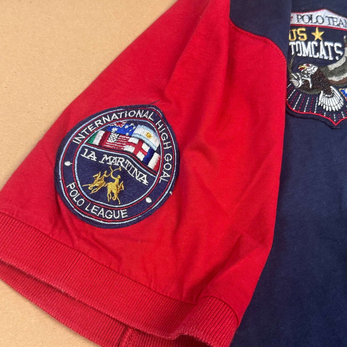 La Martina USA vintage poloshirt – Close-up 2