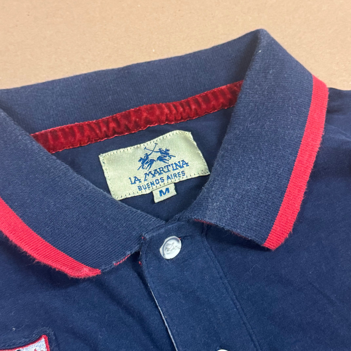 La Martina USA vintage poloshirt – Close-up 4