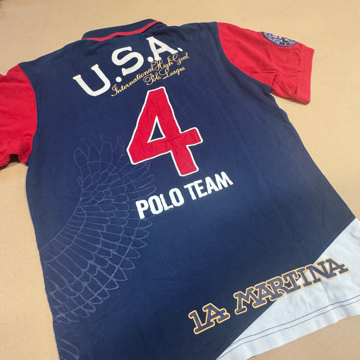 La Martina USA vintage poloshirt – Close-up 5