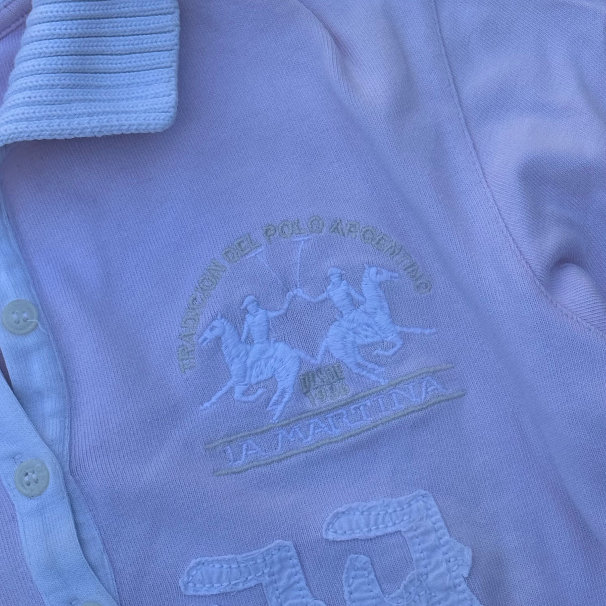La Martina WCAA Women University polo – Close-up 3