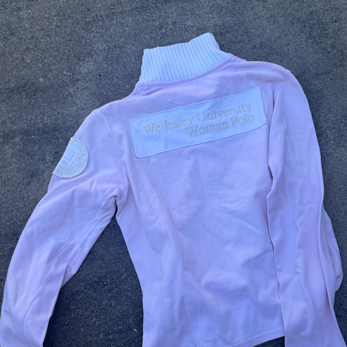 La Martina WCAA Women University polo – Close-up 4