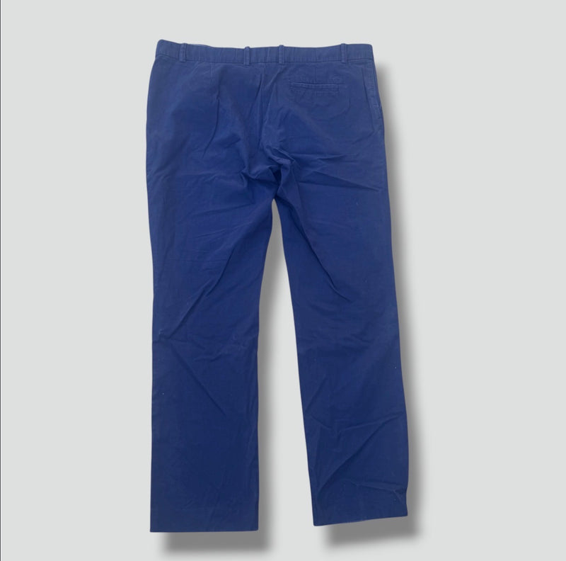Sourced limited accessories and clothes Lacoste retro casual blue chinos – Secondhand Streetwear