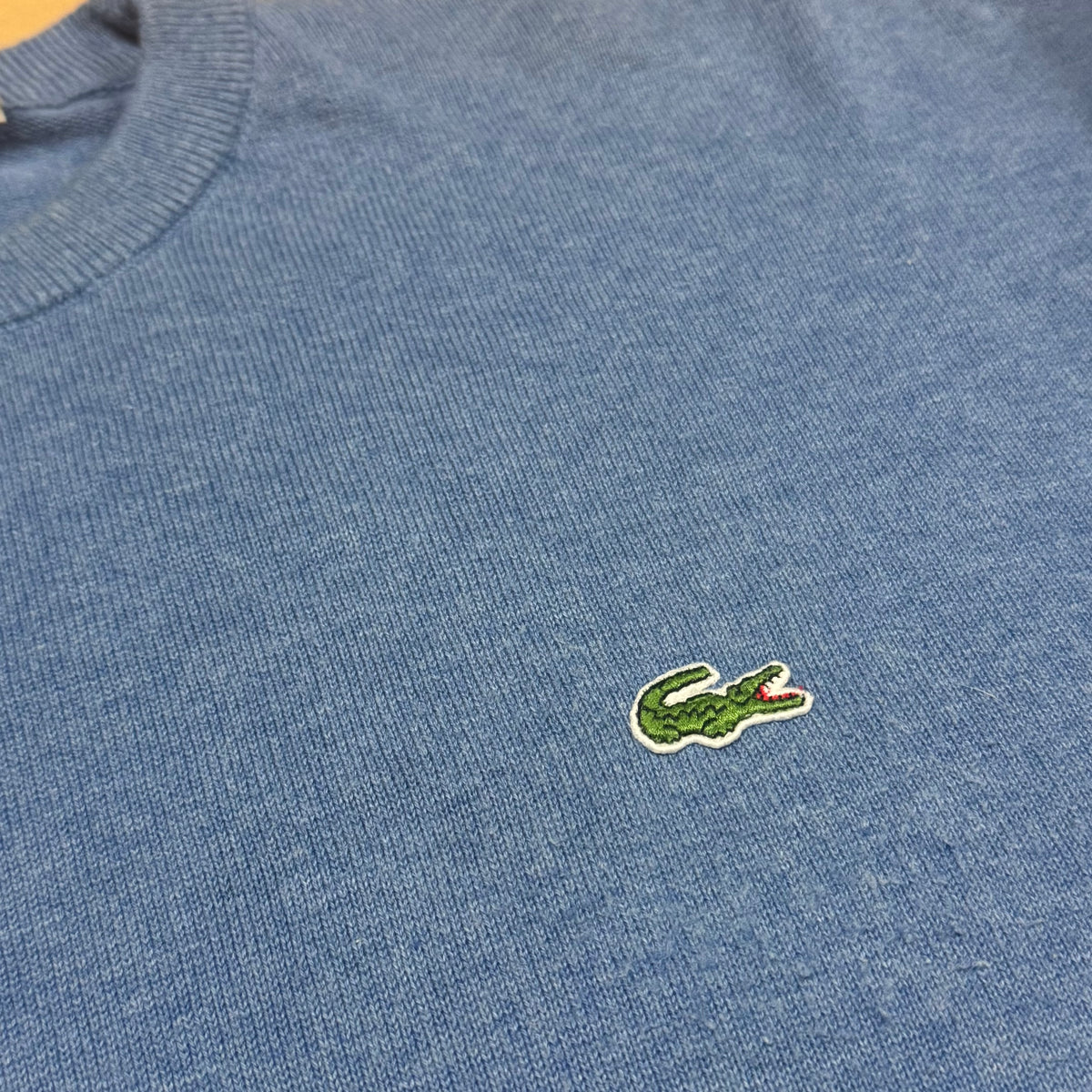 Lacoste skyblue crewneck sweatshirt – Close-up 1