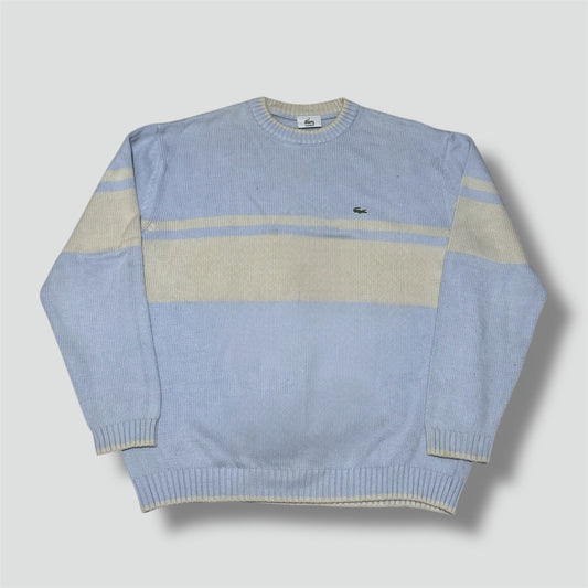 Lacoste vintage baby blue streetwear sweatshirt