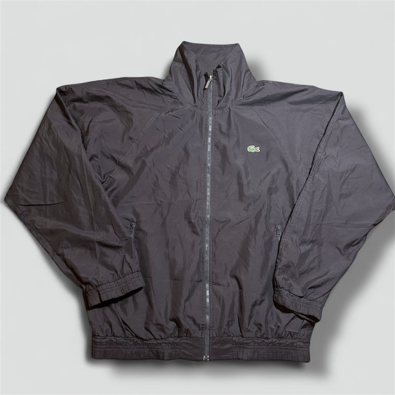 Sourced limited accessories and clothes Lacoste vintage grey track jacket – Secondhand Streetwear