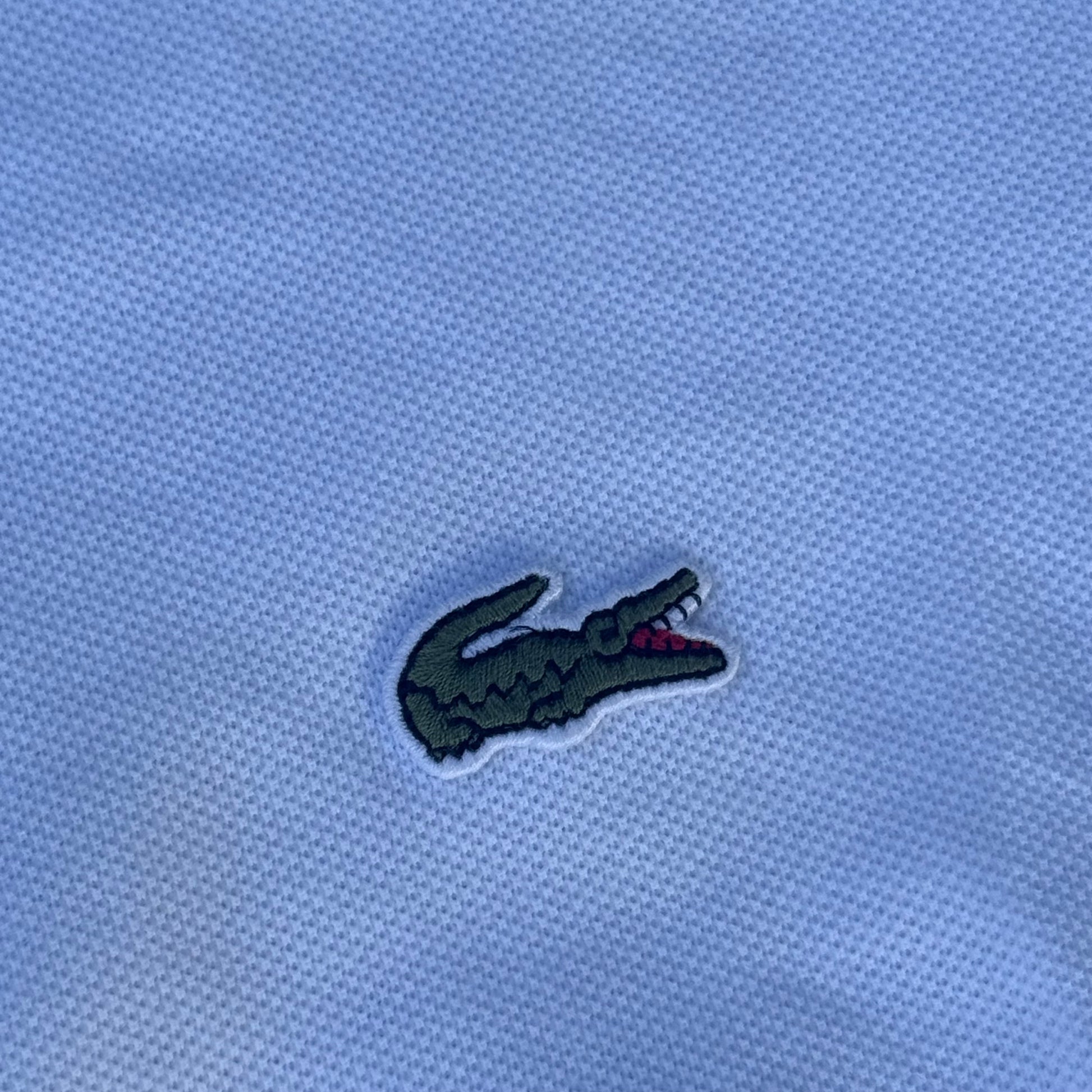 Lacoste vintage white poloshirt – Close-up 2