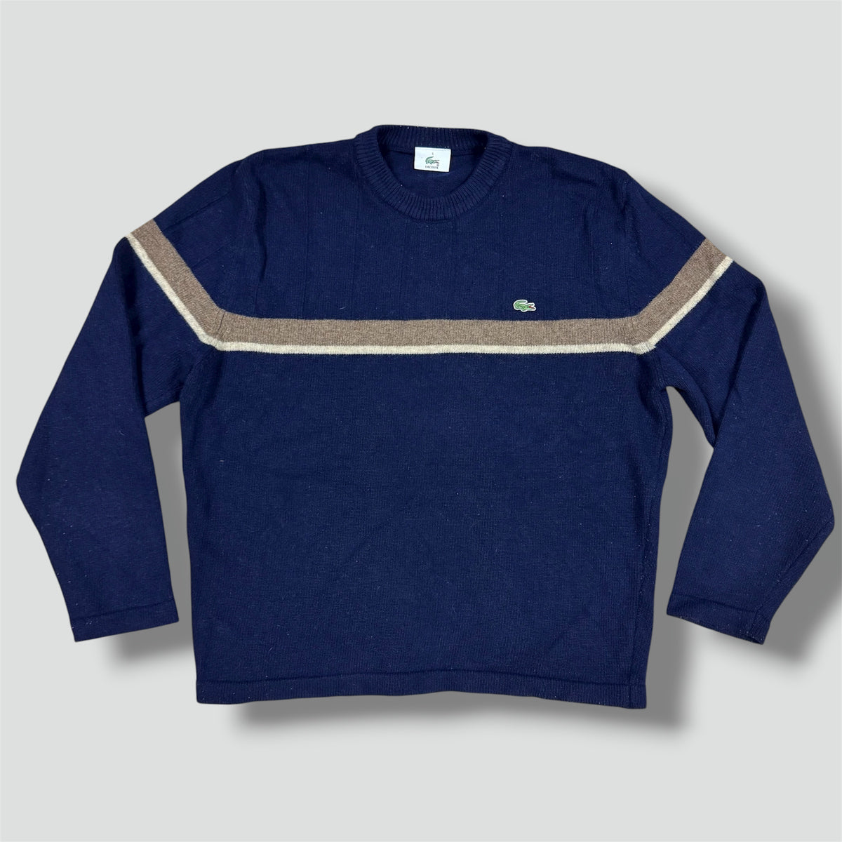 Lacoste vintage wool crewneck sweatshirt