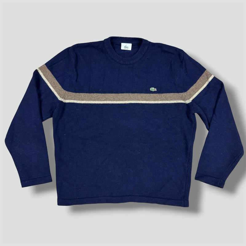 Sourced limited accessories and clothes Lacoste vintage wool crewneck sweatshirt – Secondhand Streetwear