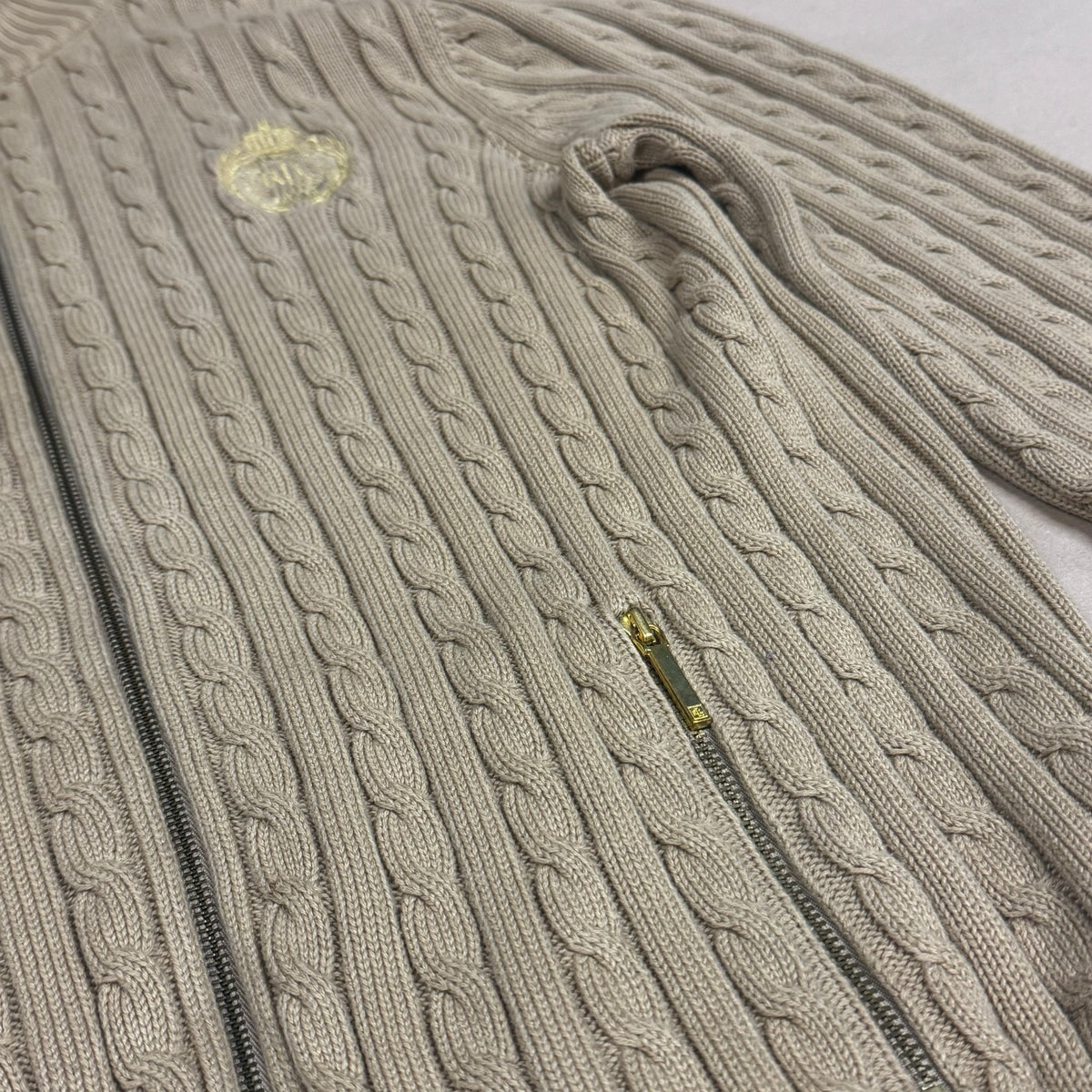 Lauren Ralph Lauren women’s knitted zip-up – Close-up 3