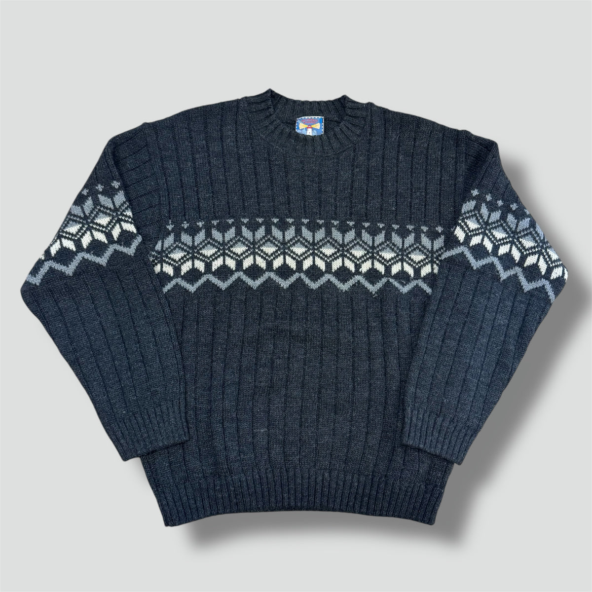 Les Coureurs d’Océans vintage knit sweater