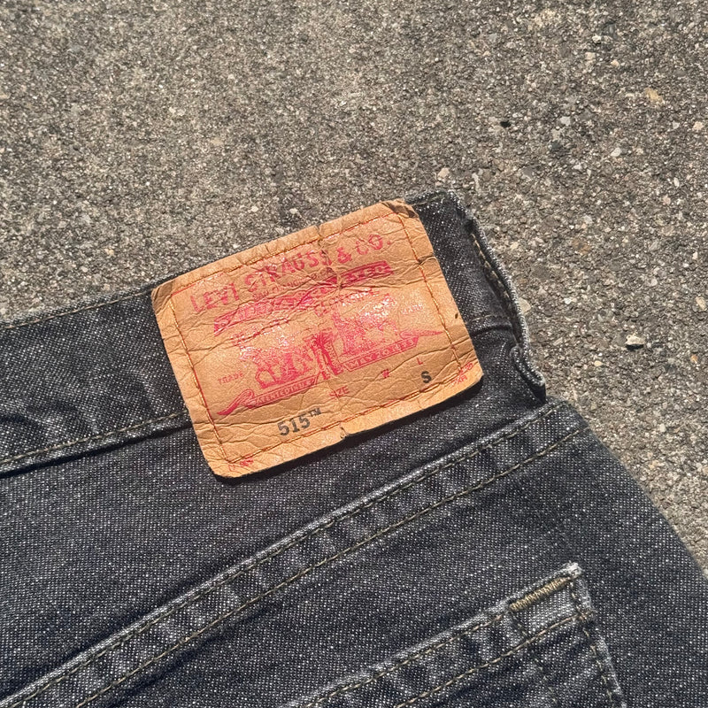 Detailansicht: Sourced limited accessories and clothes Levi Strauss 515 bootcut high waist jeans – Logo, Nähte oder Material