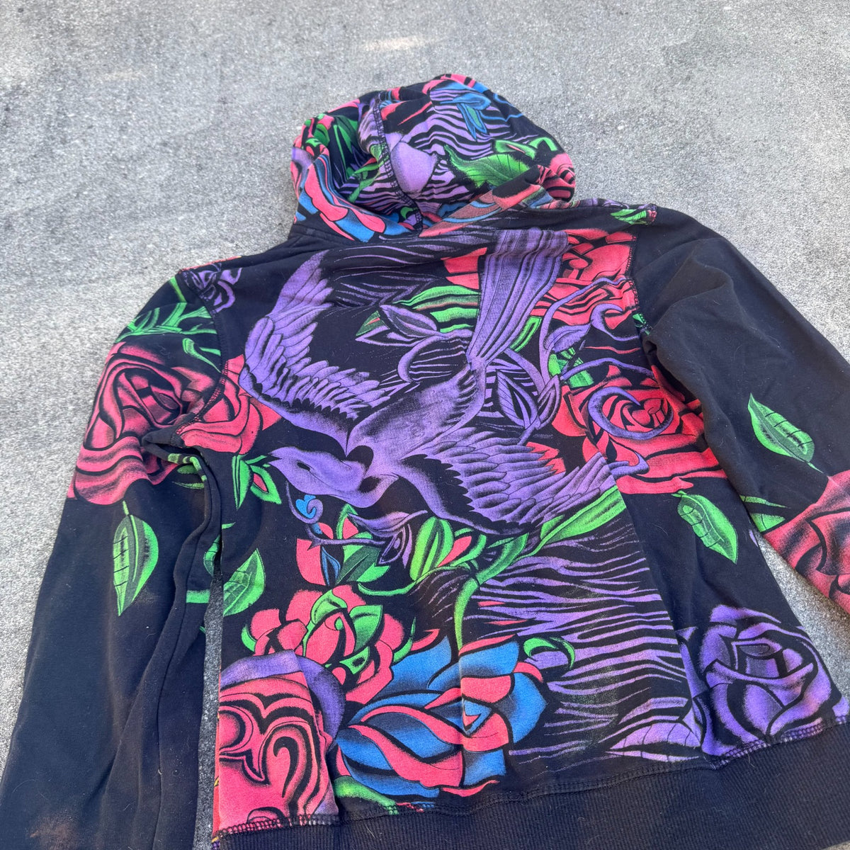 Liu Jo Y2K rhinestone black zip hoodie – Close-up 3