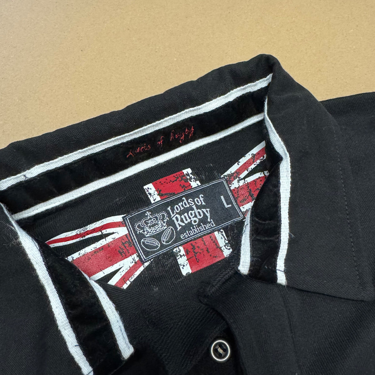 Lords of Rugby 1959 longsleeve poloshirt – Close-up 2