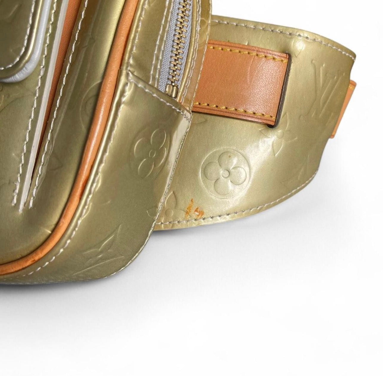 Louis Vuitton monogram vintage golden waist bag – Close-up 5