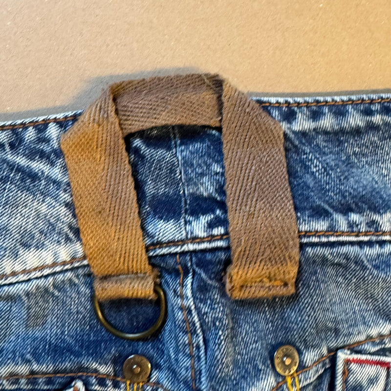 Detailansicht: Sourced limited accessories and clothes Luxury Miss Sixty vintage summer jeans – Logo, Nähte oder Material