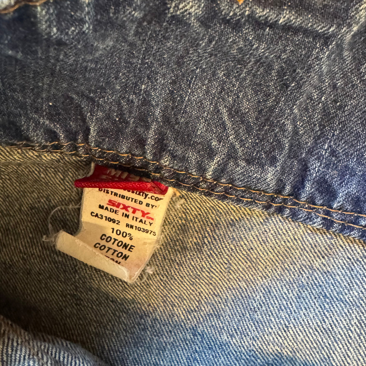 Luxury Miss Sixty vintage summer jeans – Close-up 6