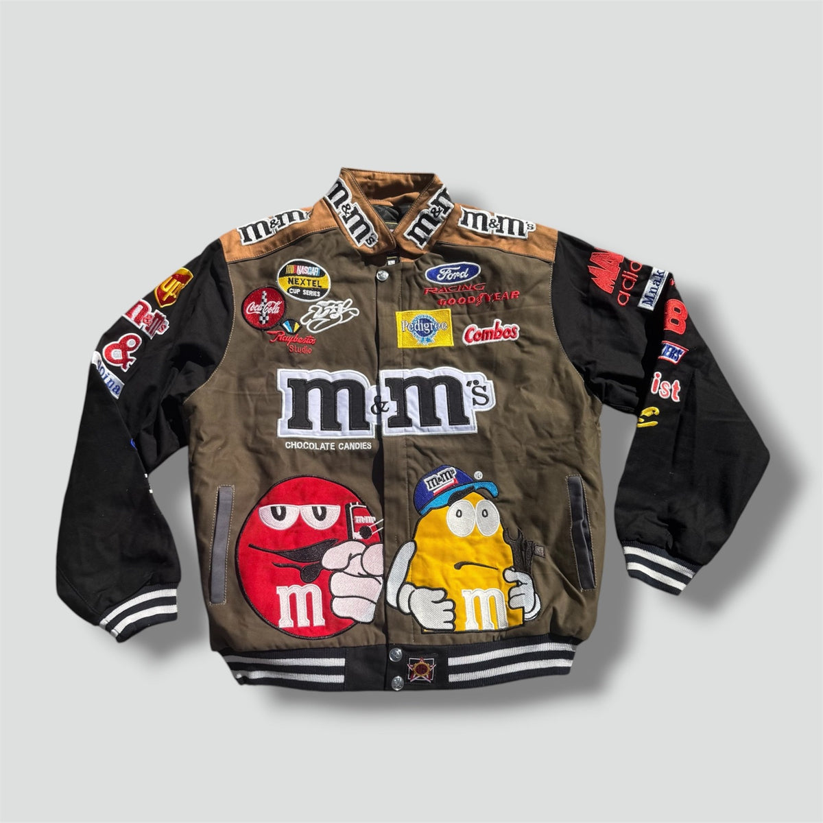 M&M's NASCAR streetwear 00s racing jacket