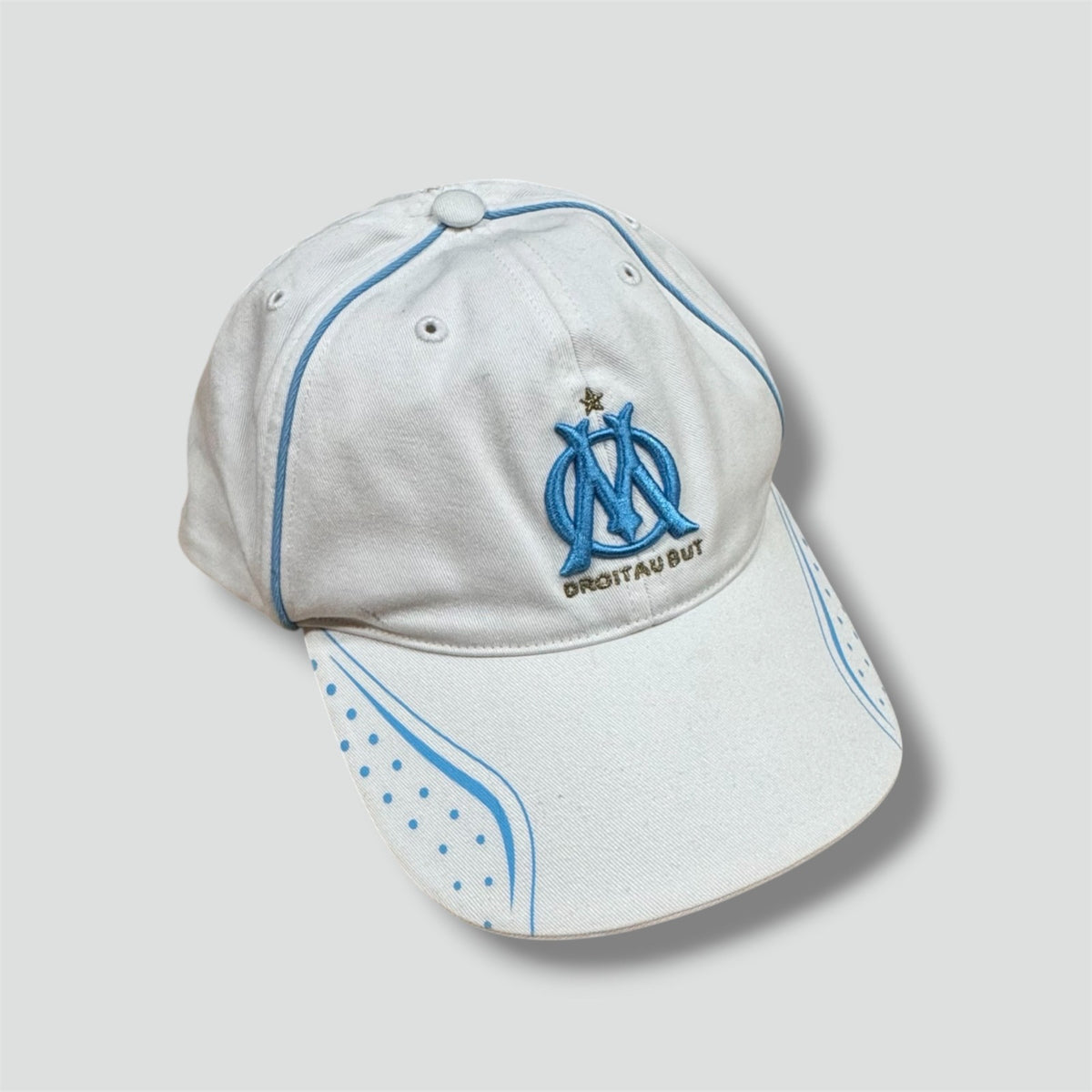 Marseille FC Adidas white cap