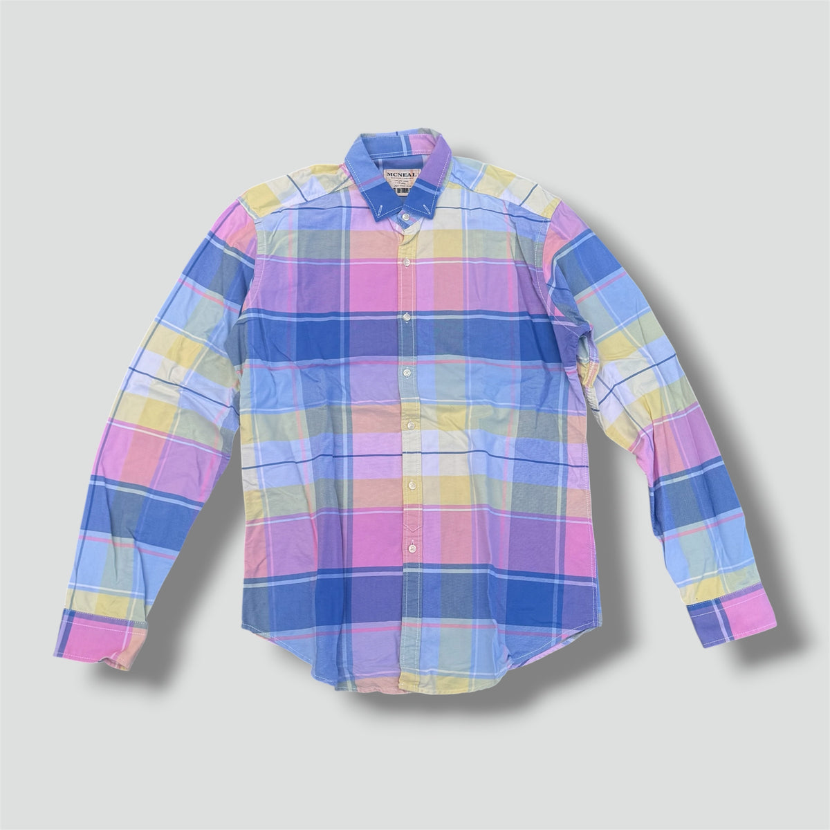 McNeal colorful checkered shirt