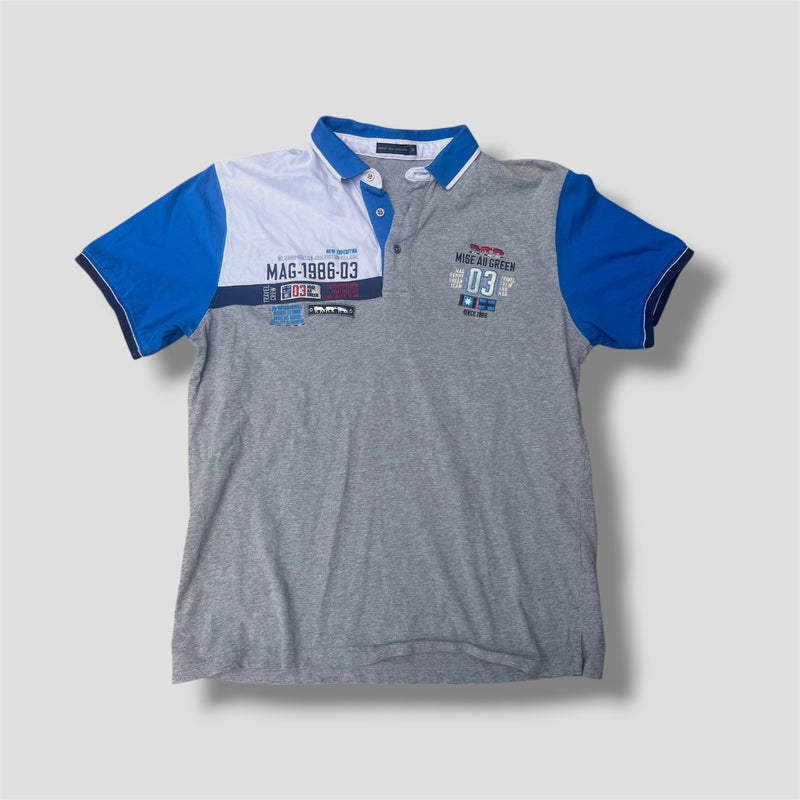 Sourced limited accessories and clothes Mise Au Green retro sailing poloshirt – Secondhand Streetwear