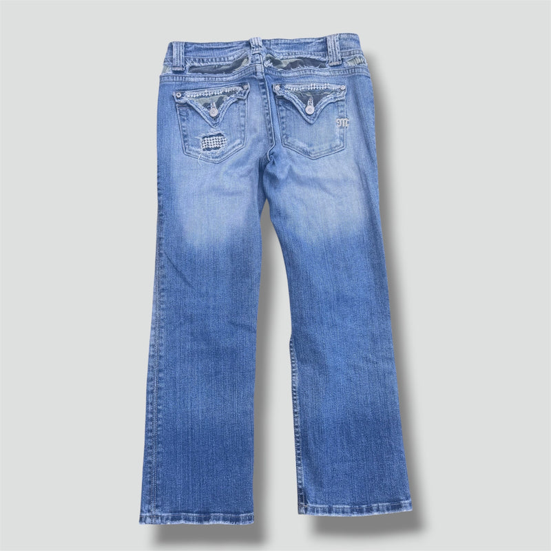 Sourced limited accessories and clothes Miss Me y2k straight bootcut jeans – Secondhand Streetwear