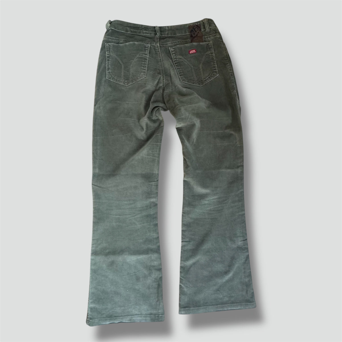 Miss Sixty extra low wide-leg retro pants