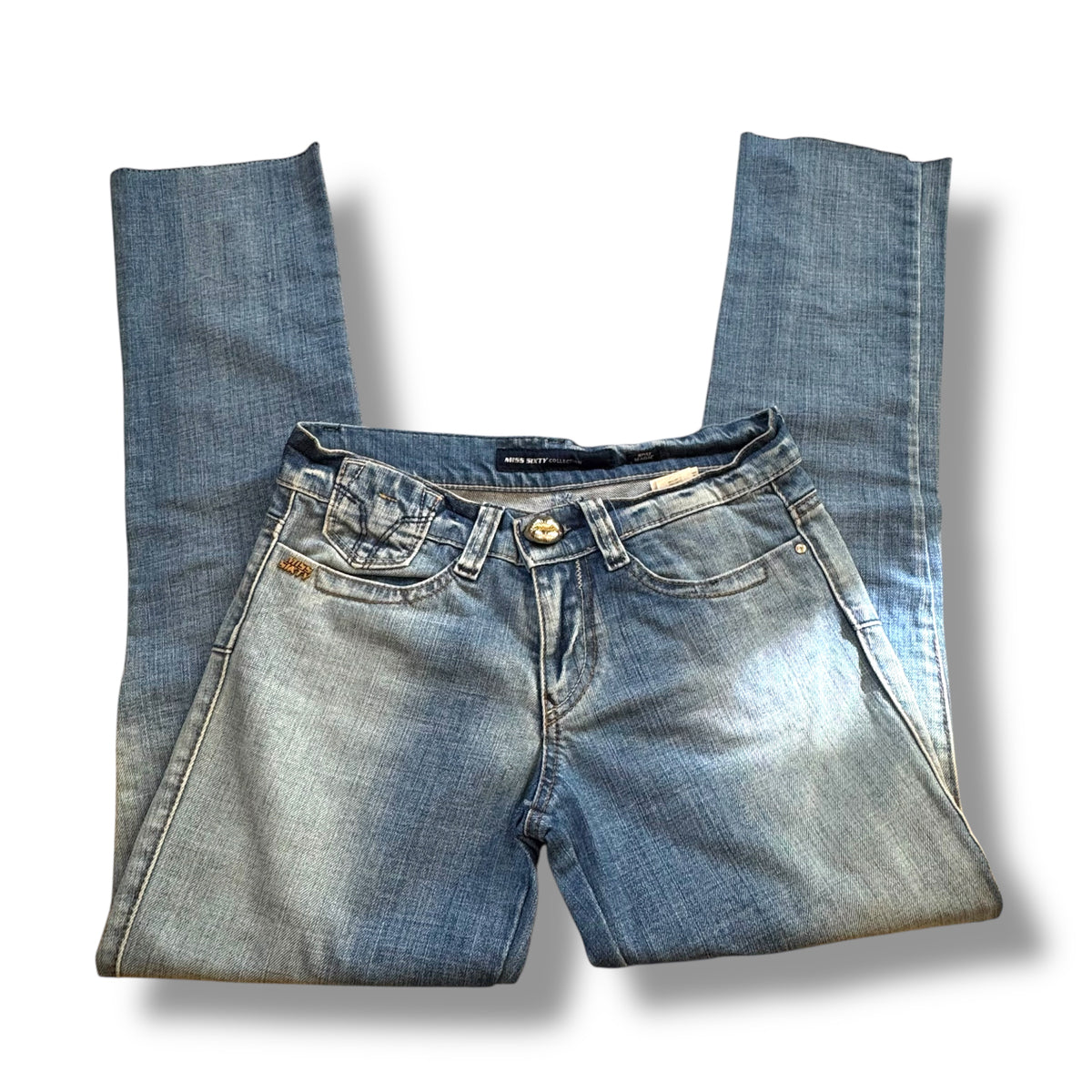 Miss Sixty style Magic "Kiss" retro jeans – Close-up 2
