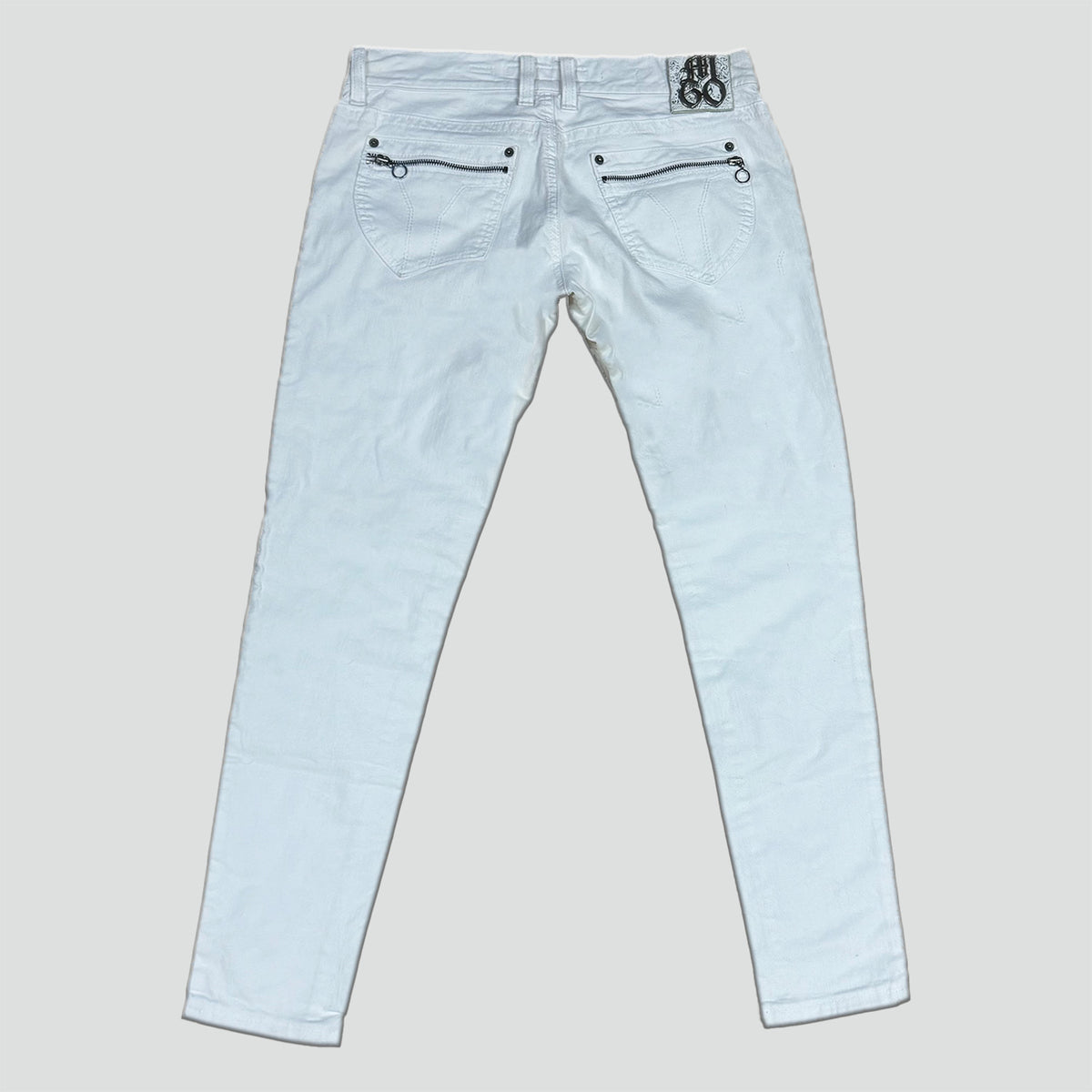 Miss Sixty white designer jeans