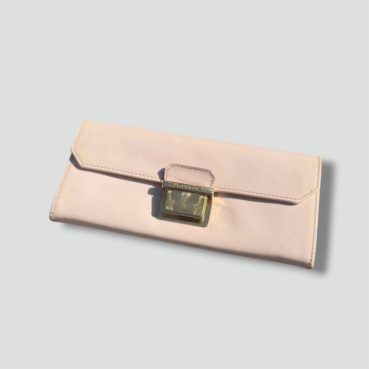 Miu Miu vintage leather wallet
