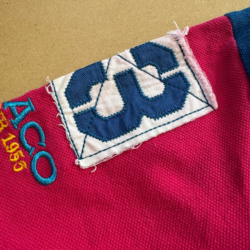 Detailansicht: Sourced limited accessories and clothes Monaco Monte Carlo Polo Club shirt – Logo, Nähte oder Material