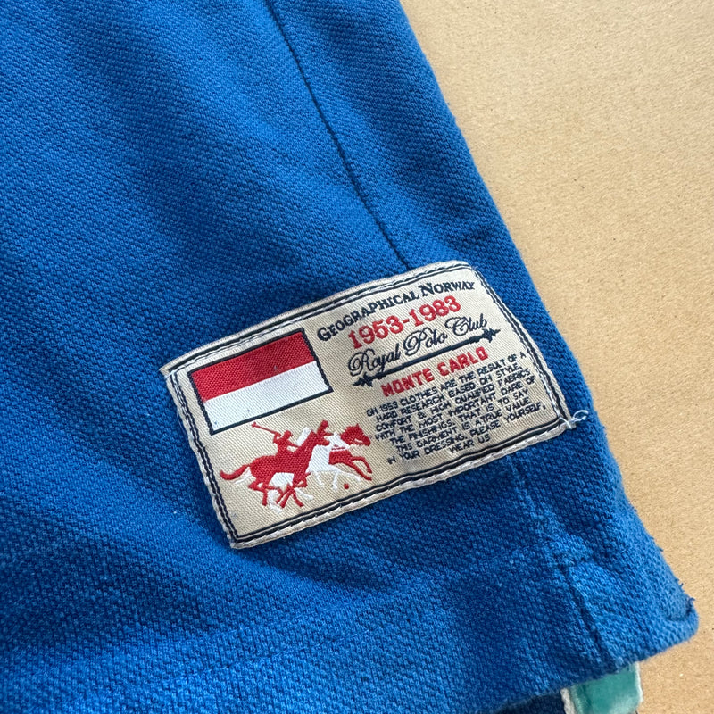 Detailansicht: Sourced limited accessories and clothes Monaco Monte Carlo Polo Club shirt – Logo, Nähte oder Material