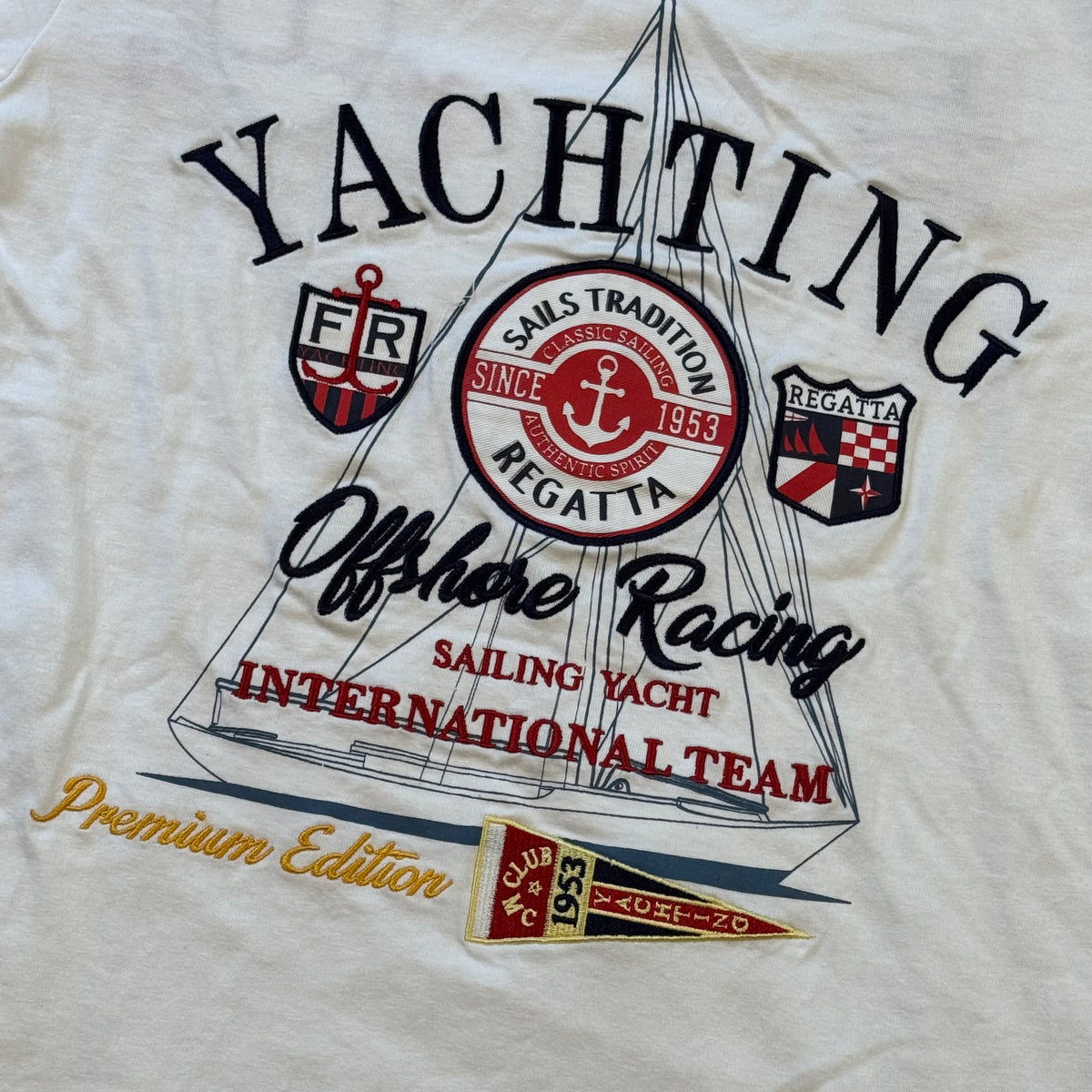 Nautica Tradition Yachting Club t-shirt – Close-up 4