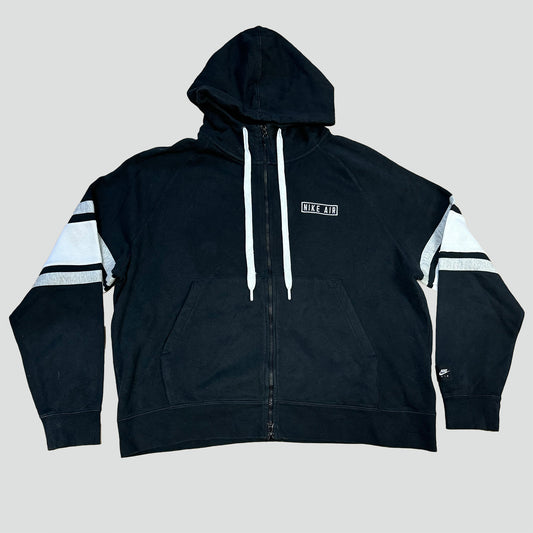 Nike Air vintage black zip-up hoodie