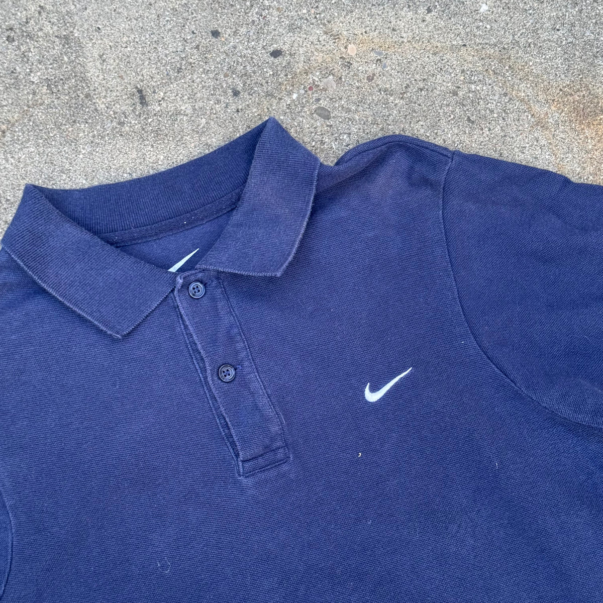 Nike classic blue poloshirt – Close-up 1