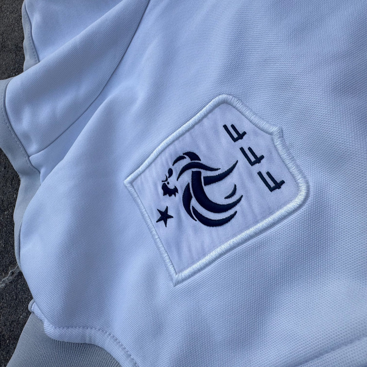 Nike France FFF streetwear 00s track jacket – Close-up 3